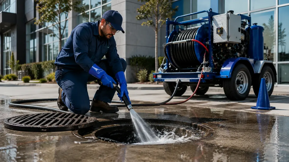 Commercial Hydro Jet Drain Cleaning in Rancho Palos Verdes