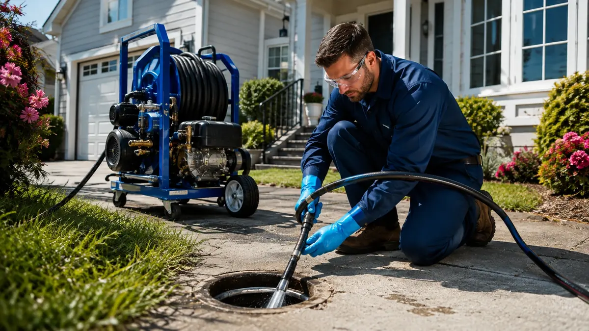 Residential Hydro Jet Drain Cleaning in Rancho Palos Verdes